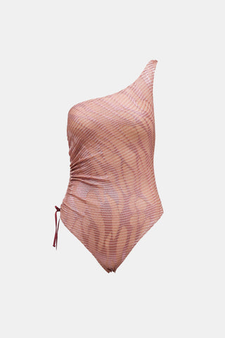 Missoni One Shoulder Swimsuit