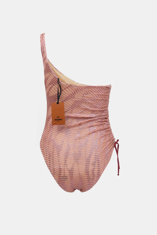 Missoni One Shoulder Swimsuit