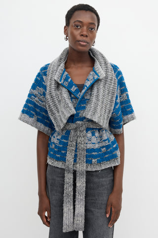 Missoni Woven Short Sleeve Cardigan