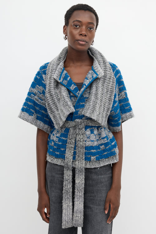Missoni Woven Short Sleeve Cardigan