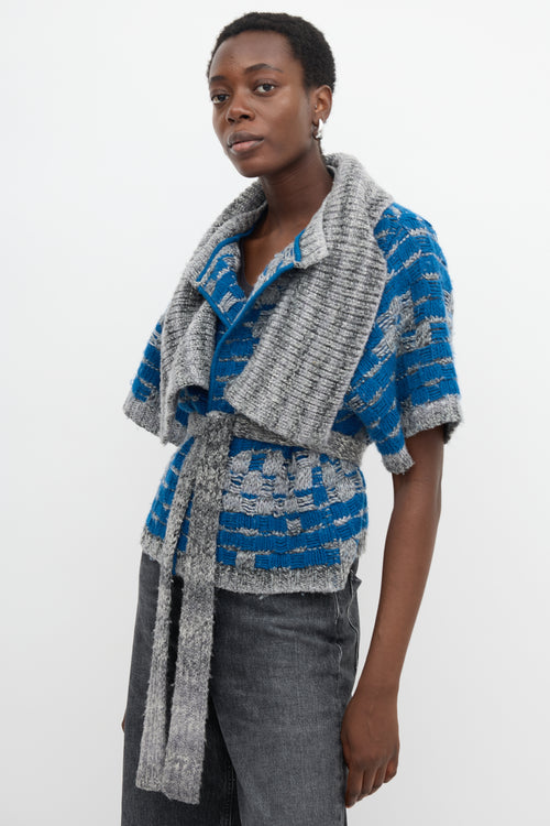 Missoni Woven Short Sleeve Cardigan