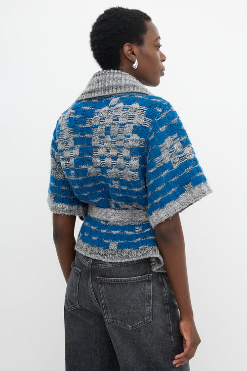 Missoni Woven Short Sleeve Cardigan