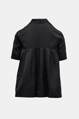 Miu Miu 2007 Silk Grosgrain Pleated Top