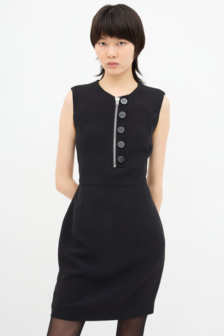 Miu Miu Half Zip Dress