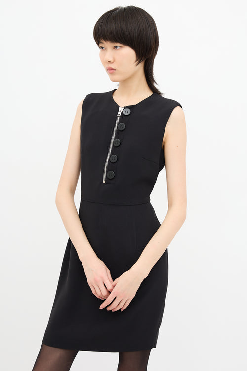 Miu Miu Half Zip Dress