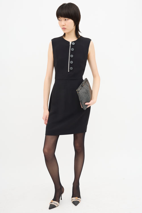 Miu Miu Half Zip Dress