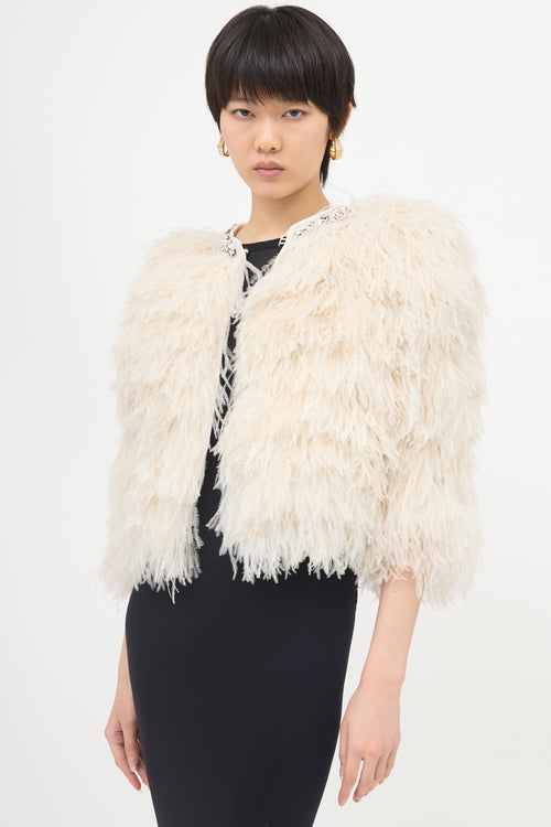 Miu Miu 2017 Feather Jacket