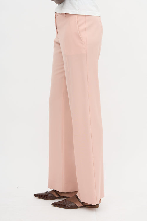 Miu Miu Wool Wide Leg Trouser