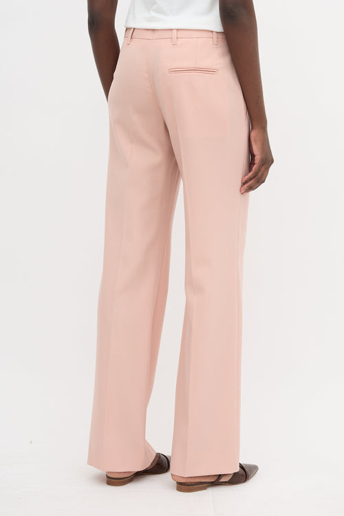 Miu Miu Wool Wide Leg Trouser