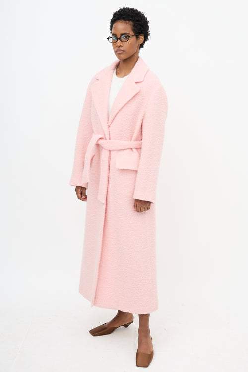Miu Miu 2022 Boucle Belted Coat