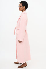 Miu Miu 2022 Boucle Belted Coat