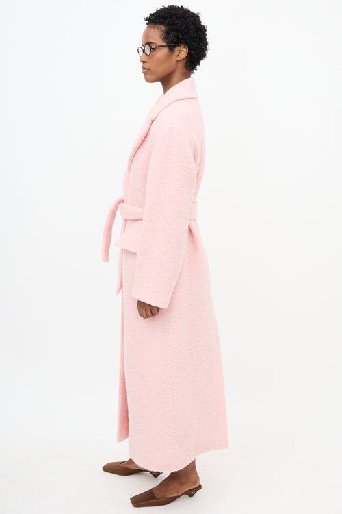 Miu Miu 2022 Boucle Belted Coat