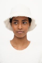 Miu Miu 2023 Denim Logo Bucket Hat