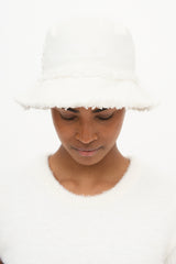Miu Miu 2023 Denim Logo Bucket Hat
