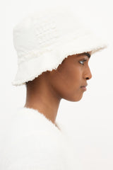 Miu Miu 2023 Denim Logo Bucket Hat