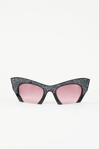 Miu Miu SMU01Q Tapered Sunglasses