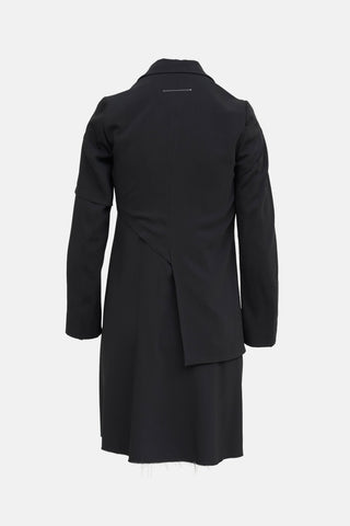 MM6 Maison Margiela Layered Asymmetrical Blazer