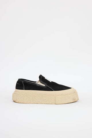 MM6 Maison Margiela Suede Platform Sneaker