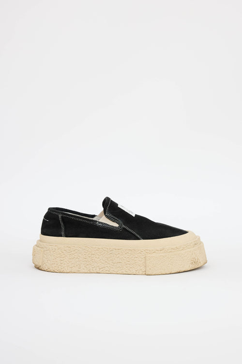 MM6 Maison Margiela Suede Platform Sneaker