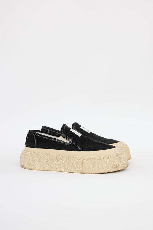 MM6 Maison Margiela Suede Platform Sneaker