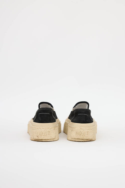 MM6 Maison Margiela Suede Platform Sneaker