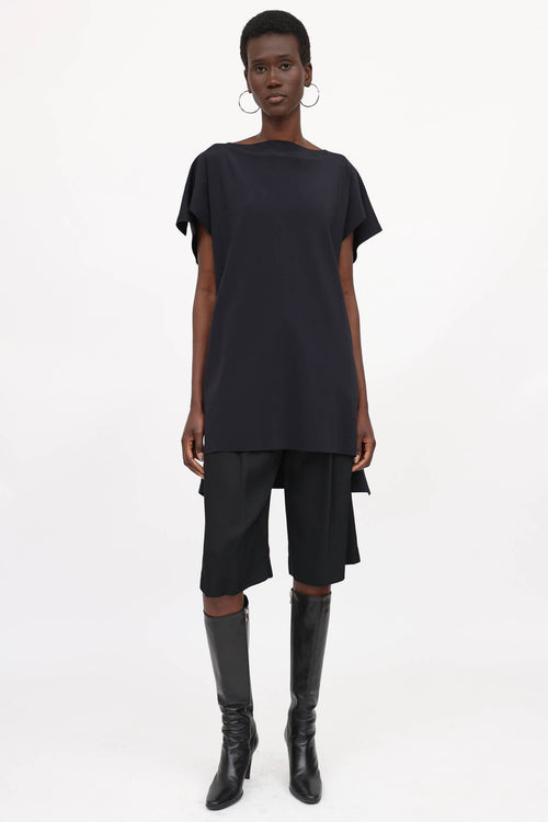 MM6 Maison Margiela Neoprene Slit Dress