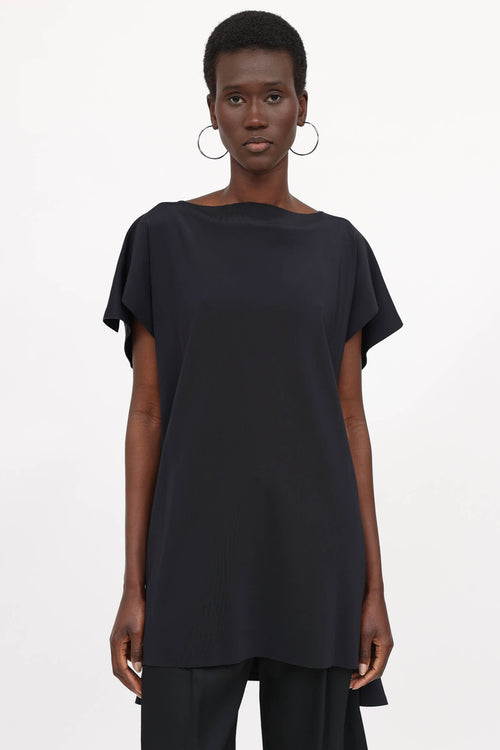 MM6 Maison Margiela Neoprene Slit Dress
