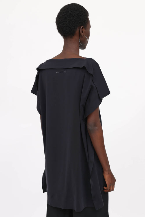 MM6 Maison Margiela Neoprene Slit Dress