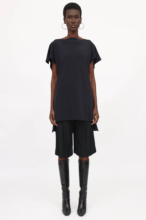 MM6 Maison Margiela Neoprene Slit Dress