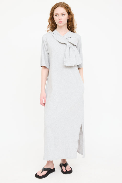 MM6 Maison Margiela Knotted Shirt Dress
