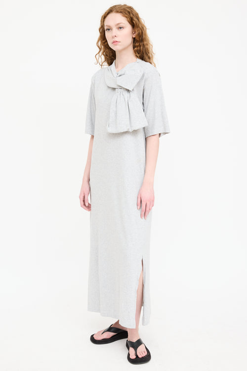 MM6 Maison Margiela Knotted Shirt Dress