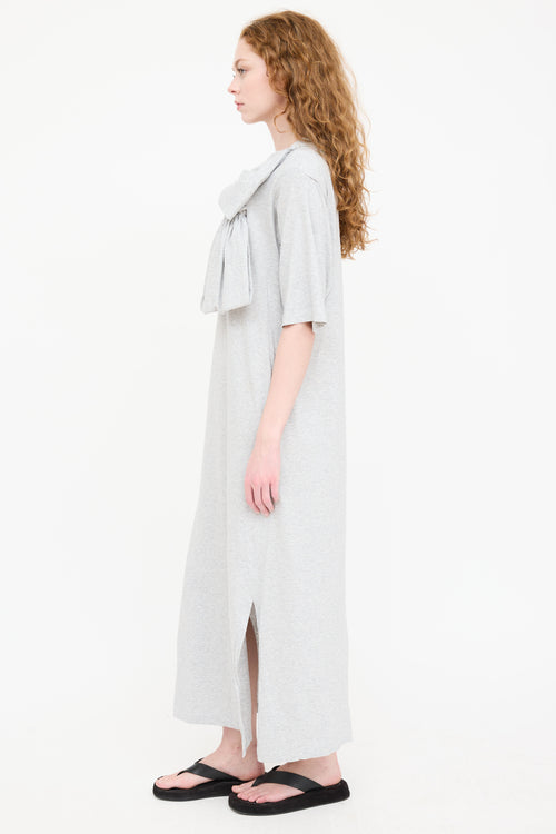 MM6 Maison Margiela Knotted Shirt Dress