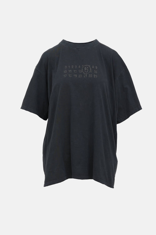 MM6 Maison Margiela Oversized Number T-Shirt