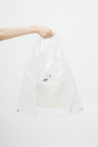 MM6 Maison Margiela Clear PVC Shoulder Bag