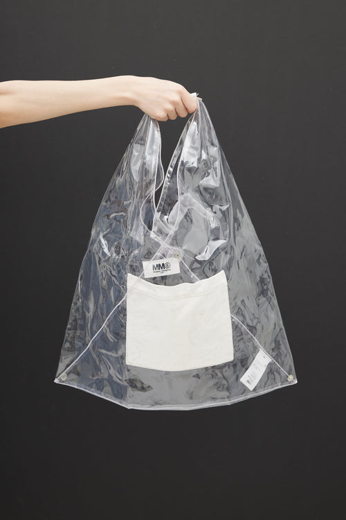 MM6 Maison Margiela Clear PVC Shoulder Bag