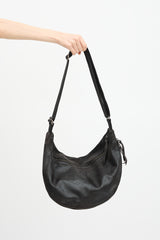 MM6 Maison Margiela Distressed Leather Messenger Bag