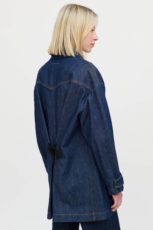 MM6 Maison MargielaDenim Button Up Jacket