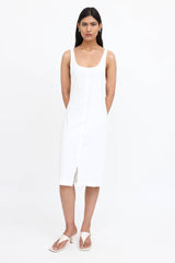 MM6 Maison Margiela Ribbed Convertible Midi Dress