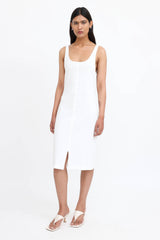 MM6 Maison Margiela Ribbed Convertible Midi Dress