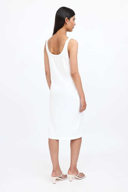MM6 Maison Margiela Ribbed Convertible Midi Dress