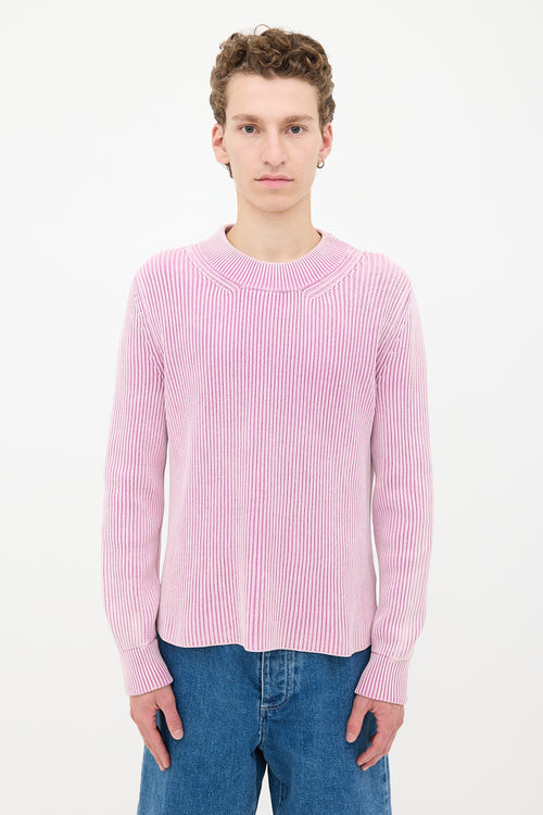 MM6 Maison Margiela Ribbed Knit Sweater