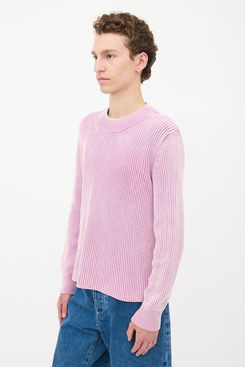 MM6 Maison Margiela Ribbed Knit Sweater