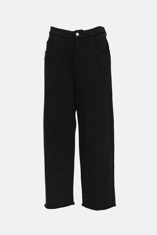 MM6 Maison Margiela Cotton Distressed Pant