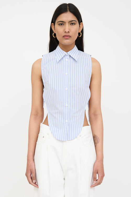 Striped Layered Shirt Dress