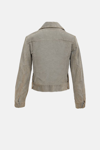 MM6 Maison Margiela Discoloured Corduroy Jacket