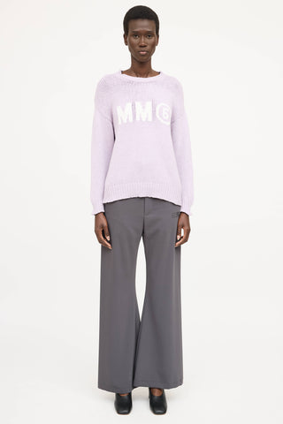 MM6 Maison Margiela Knit Logo Sweater
