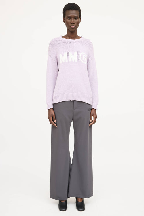 MM6 Maison Margiela Knit Logo Sweater