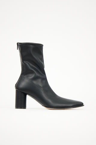 MM6 Maison Margiela Leather Ankle Boot