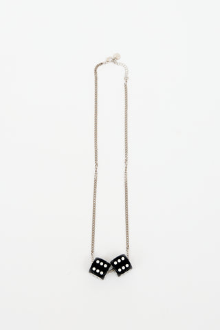 MM6 Maison Margiela Dice Chain Necklace