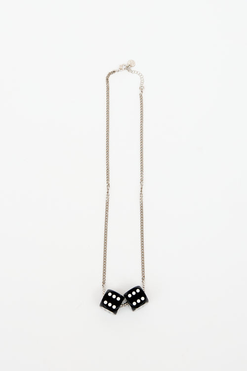 MM6 Maison Margiela Dice Chain Necklace